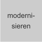 moderni- sieren