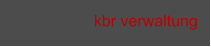 kbr verwaltung